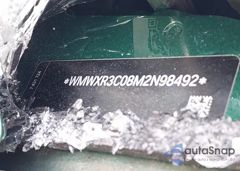 2021 Mini Hardtop Cooper z USA, uszkodzony, nr VIN WMWXR3C08M2N98492